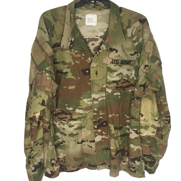 US Army IHWCU Jacket Mens Large Short OCP Camo Multicam Ripstop Combat Coat - Picture 1 of 16